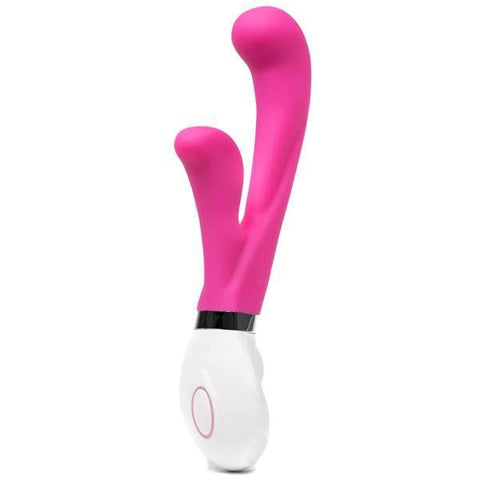 Dual Action Luxury Rechargeable Vibrator Pink