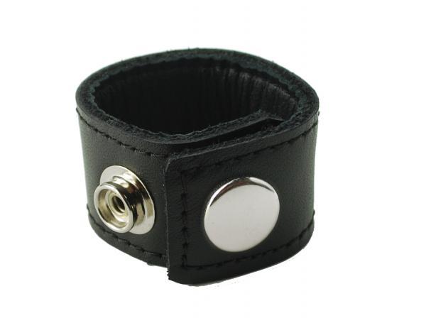 Ball Stretcher With Snaps 1 Inch Black
