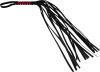 Sex & Mischief Red and Black Stripe Flogger