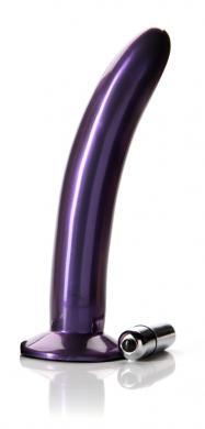 Leisure Silicone Vibrator 7 inches Midnight Purple