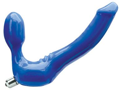 Tantus Feeldoe Slim Dildo Silicone - Blue