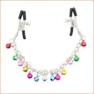 Adjustable Nipple Clamps Bells with Chain