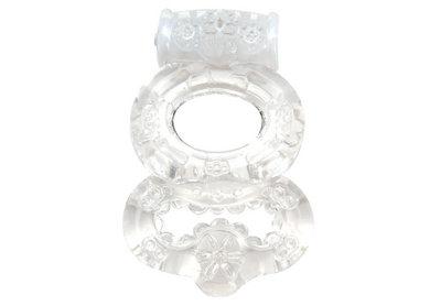 Climax Gems Crystal Ring Vibrating Clear