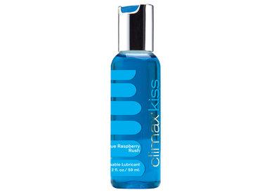 Climax Kiss Blue Raspberry Rush Flavored Lubricant 2oz