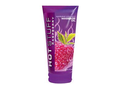 Hot Stuff Warming Massage Oil Raspberry 6oz