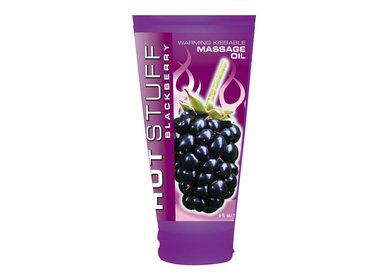 Hot Stuff Warming Massage Oil Blackberry 6 fluid ounces