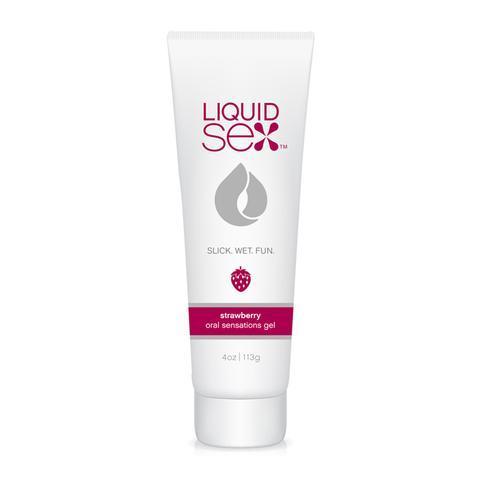 Liquid Sex Oral Sex Gel Strawberry 4oz Tube