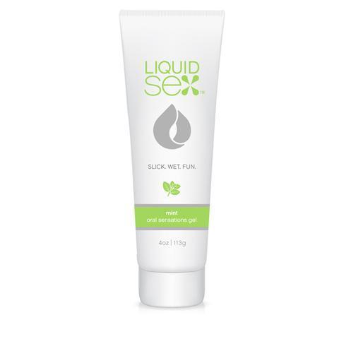 Liquid Sex Oral Sex Gel Mint 4oz Tube