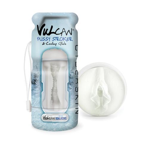 Cyberskin Vulcan Pussy Stroker With Cooling Glide Frost