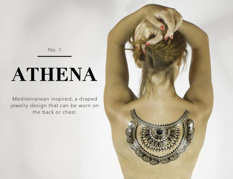 Athena Body Tattoo