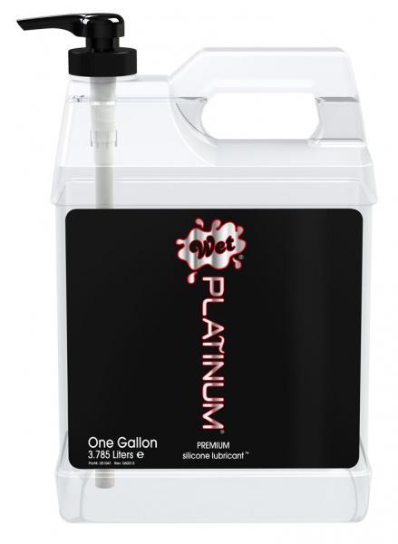 Wet Platinum Silicone Based Lubricant 1 Gallon