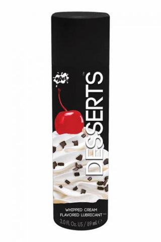 Wet Desserts Flavored Lubricant Whipped Cream 3oz