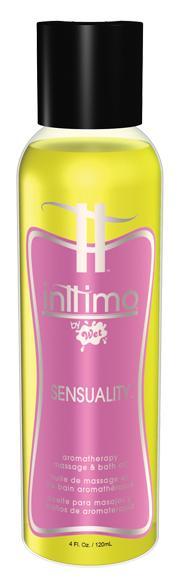 Inttimo By Wet Sensuality Aromatherapy Massage Oil 4 oz