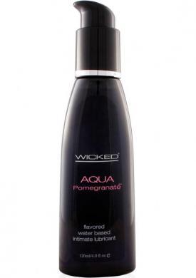 Wicked Aqua Pomegranate Lube 4 oz