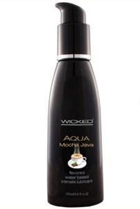 Wicked Aqua Mocha Java Lube 4oz