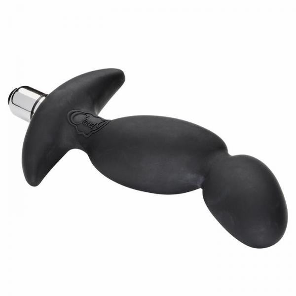 Pro Sensual Soft Angled Tip Anal Prostate Massager Black Bonus C Rings