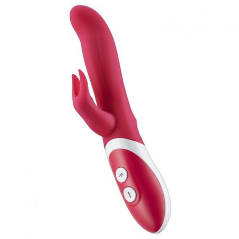 Warm Touch Rabbit Pink & White Vibrator