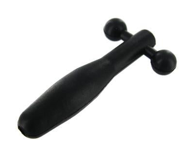 The Hallows Silicone Cum Thru Barbell Penis Plug