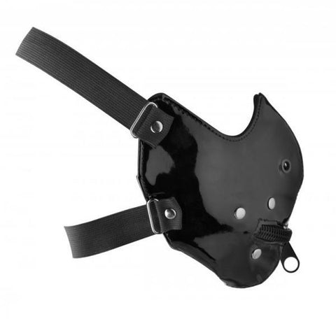 Lektor Zipper Mouth Muzzle Black O-S