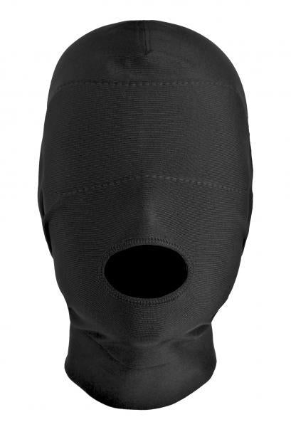 Disguise Open Mouth Hood Black Spandex O-S