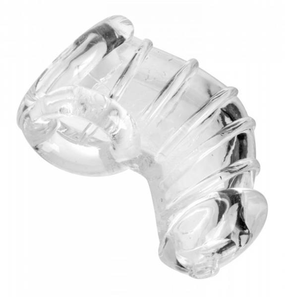 Detained Soft Body Chastity Cage Clear